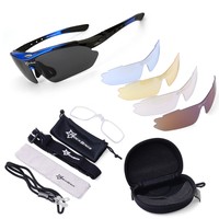 ROCKBROS Fahrrad Brille Sport Polarisiert Radbrille Sportbrille Rennrad