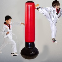 AUFGEBLÄHT BOXSACK BOXSTAND STANDBOXSACK SÄULE PUNCHING BAG MIT INFLATOR PUMPE