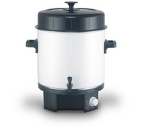 25Liter Einkochautomat Heißgetränkeautomat Glühweintopf mit Zapfhahn Einkochtopf