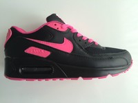 Nike Air Max 90 Essential Schwarz/Pink Damen Schuhe Sneaker Sportschuhe Freizeit