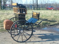 Sulky Gig Kutsche Kutschen Pony Shetty  -Manufaktur-