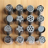 DIY Russische Glasur Spritzbeutel Düse Absätze Fondant Kuchen Gebäck Dekoration