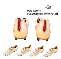 Pelé Sports - Herren Fußballschuh 1970 FG MS Sportschuh Känguruleder NEU !