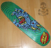 SANTA CRUZ - Schreiende Hand - Skateboard Deck - 21.3cm breit - Verfall Hand