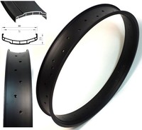 Felge für Fat Bike oder Snow Bike 26 Zoll 80mm Alu Fatbike Snowbike Rad Fahrrad