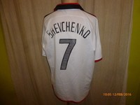 AC Mailand Adidas Auswärts Trikot 2003/04 "Opel Meriva" + Nr.7 Shevchenko Gr.XL