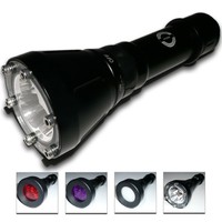 Tauchlampe T-3000 Spider mit Akku + Ladegerät +  Netzteil - EDI 3000 - Neuware