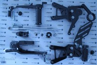 Fussrastenanlage alpha racing BMW S 1000 RR footrest set racing