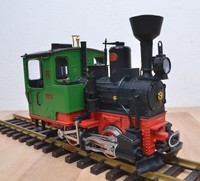 LGB 20212 Dampflok "Stainz 2" mit Lenz Decoder LE 130 + Lokführer / Digital