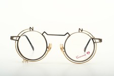 Limited Edition, extraordinary round lettering eyeglasses by Casanova