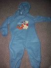 NEW Disney Winnie the Pooh & Tigger One Pc Snowsuit Jacket 3-6 month Blue Winter