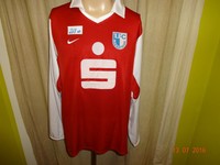 1.FC Magdeburg Nike Langarm Matchworn Trikot 2003/04 "Sparkasse" + Nr.10 Gr.XL