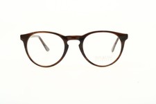 Very elegante dark Horn colored Panto eyeglasses by Braun Classic, Spring H- P4