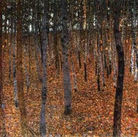 Buchenwald I von Gustav Klimt | 50 x 60 cm | Ölgemälde