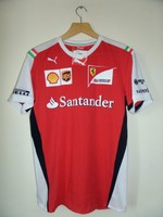 2016 FERRARI SF F1 Team Motorsport Tee Raikonnen Vettel Pit Crew Top Shirt