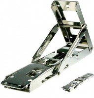 Tischhalter Arbeitsplattenhalter rostfreier Edelstahl ARBO-INOX