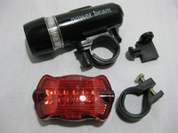 NEU LED Fahrradleuchte Fahrradlicht Set Fahrradbeleuchtung Fahrradlampe TOP