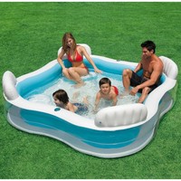 INTEX Luxus Familienpool Pool Lounge Swimmingpool Pool Planschbecken Wasserpool