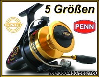 PENN Slammer 260 360 460 560 760 Vollmetall Salzwasserrolle Zalt Reel NEW OVP