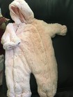 Baby Girls Pink Fur Snow Suit Size 3 Months