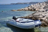 VIAMARE Sportboot 380 cm / 780 kg Schlauchboot mit Airdeckboden