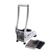2 Blades Stainless Steel French Fry Potato Cutter Maker Slicer Chopper Dicer