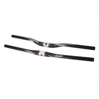 Fahrradlenker MTB Lenker Flat/Riser Bar Aluminium 31.8mm * 620mm schwarz 1 stück