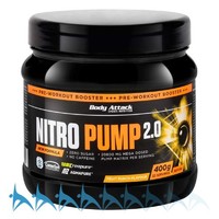 (79,98€/1kg) Body Attack Nitro Pump Trainingsbooster Pre-Workout Booster ohne Ko