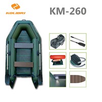 Kolibri KM-260 Schlauchboot Motorboot Angelboot Waller Beiboot Ruderboot Futter