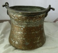 Kupfer Topf Übertopf Kupfertopf Pflanzkübel #2