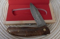 Damast Messer Damastmesser EDELHOLZ 256 LAGEN TOPQUALITÄT