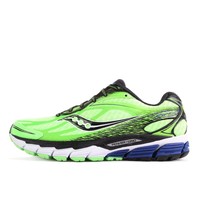 Saucony Ride 8 Slime Black White 45 Laufschuhe Running Schuhe Grün Schwarz