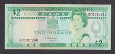 Fiji 2 Dollars Nd1987 Unc P87a Sign Siwatibau
