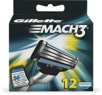 Gillette MACH3 Rasierklingen, 12er-Packung, Original Klingen neu/OVP