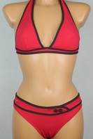S.Oliver sexy Neckholder  push Bikini  Gr. 34 C / D  retro style rot  NEU