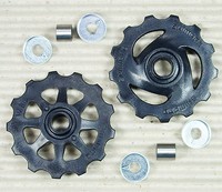 SHIMANO SCHALTWERKSROLLEN PULLEY SET FÜR TOURNEY 35 55 75 SCHALTWERK 13 ZÄHNE
