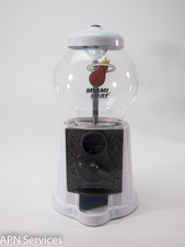 Miami Heat Gumball Machine 9" Petite Antique Machine