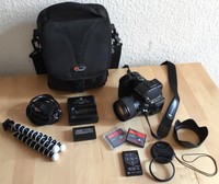 Konica Minolta DiMAGE A200 Digitalkamera inkl. Zubehörpaket