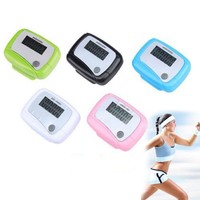 Mini LCD lassen Schritt-Pedometer Schrittzähler Jogging Walking Distance Zähler 