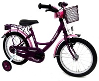 Kinderfahrrad 18" Zoll (=45,7cm) MY DREAM lila Stützräder + Seitenständer NEU