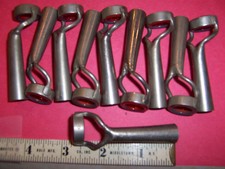 10 Large Vintage Agate/Agatine Offset Boat or Pier Rod Tips New/Old Stock