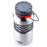 GSI Edelstahl DukJug 0,75 Liter Weithals Outdoorflasche Trink-Wasserflasche