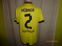 Borussia Dortmund Puma U23 Matchworn Trikot 2012/13 "EVONIK" + Nr.2 Hübner Gr.L