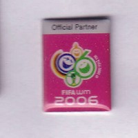 Fussball WM 2006 Telekom Logo Sponsoren Pin !!