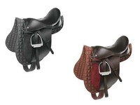 Sattel Pferdesattel Ponysattel Satteldecke Sattelgurt Steigbügel mit Riemen VS