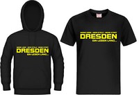 T-Shirt / Kapuzensweat DRESDEN EIN LEBEN LANG Ultra Hoodie Kapu, Trikot