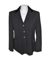 Turniersakko Reitsakko Reitblazer Deluxe Harrys Horse (1291) schwarz Streifen 42