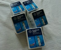 Contour next Teststreifen 250 Stück NEU OVP MHD 2018 Bayer Sensoren 5 x 50 St.