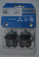 Shimano  Schuhplatten SM - SH56 Paar - für SPD,  Pedalplatten, Art. 6027  (P5)