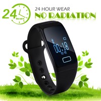 Bluetooth Wasserdicht Herzfrequenz Armband zähler Tracker Smartband Uhr Fitness